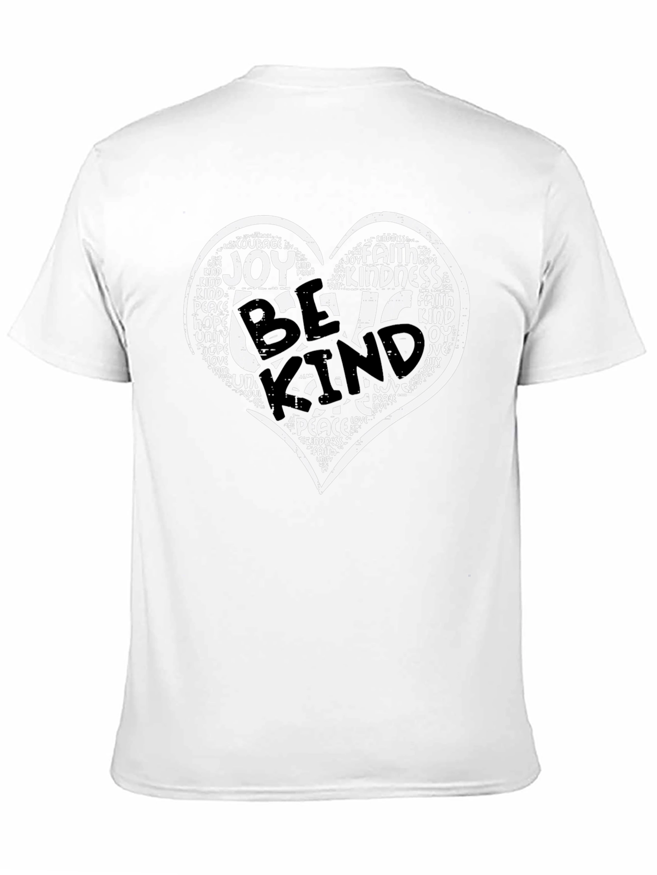 Be Kind T-Shirt Inspirational Heart Graphic Tee