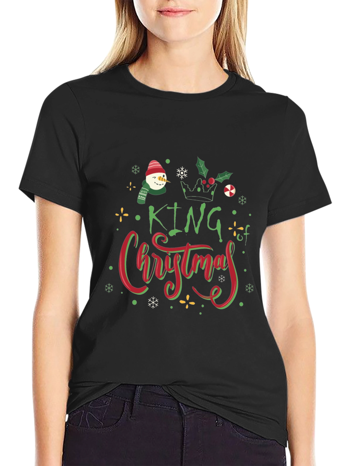 King of Christmas Holiday T-Shirt