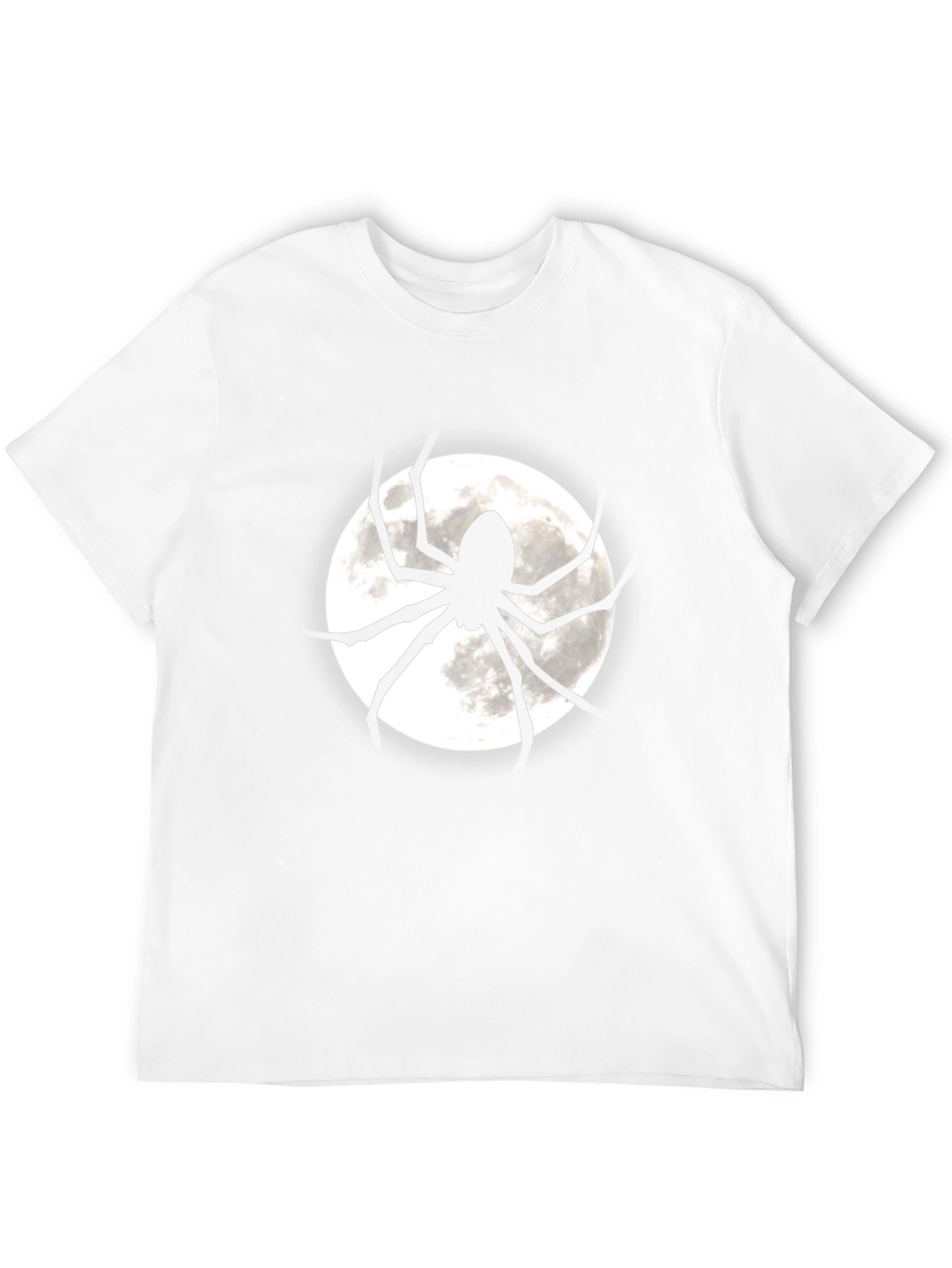 Spider Moon Graphic Tee - Halloween