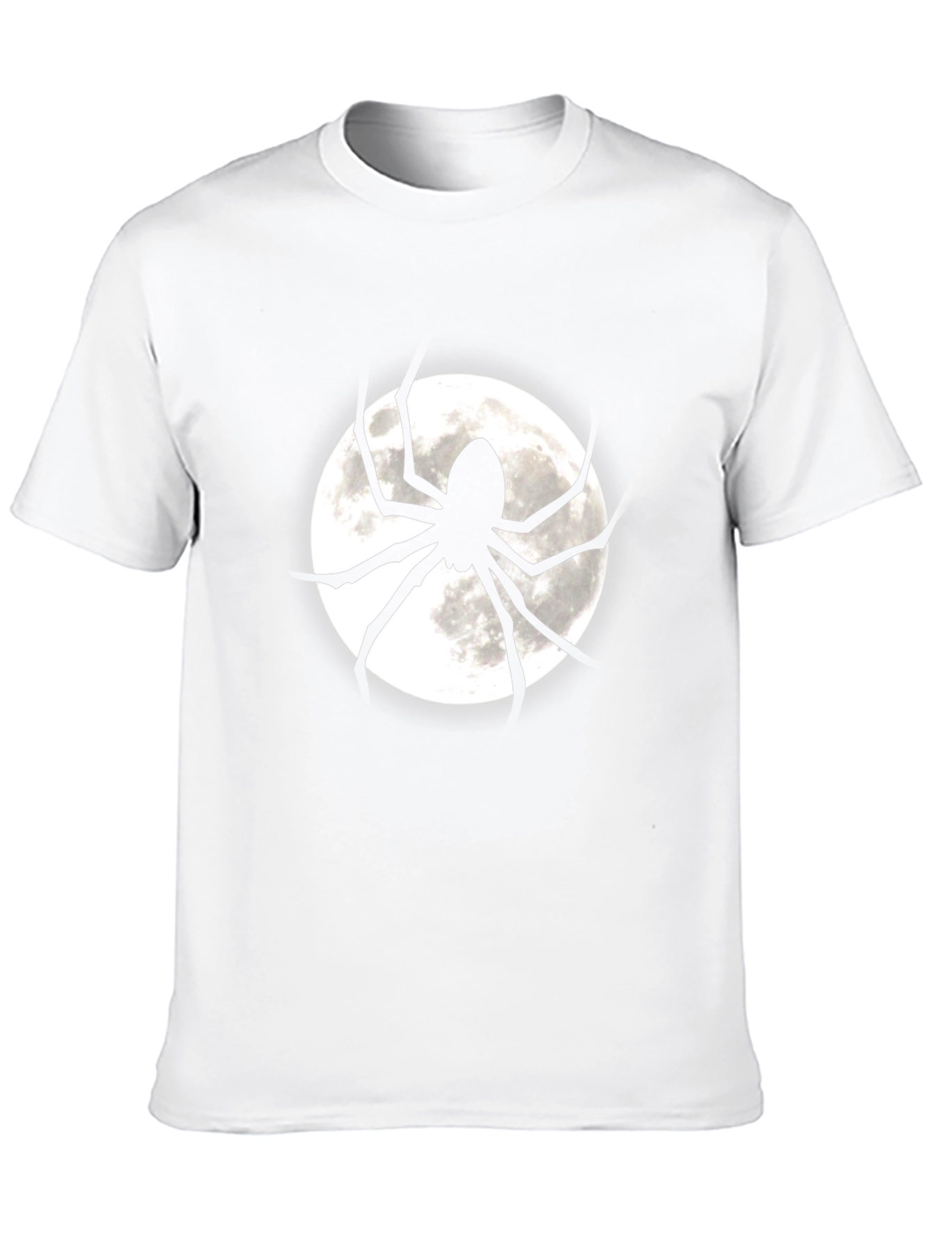 Spider Moon Graphic Tee - Halloween