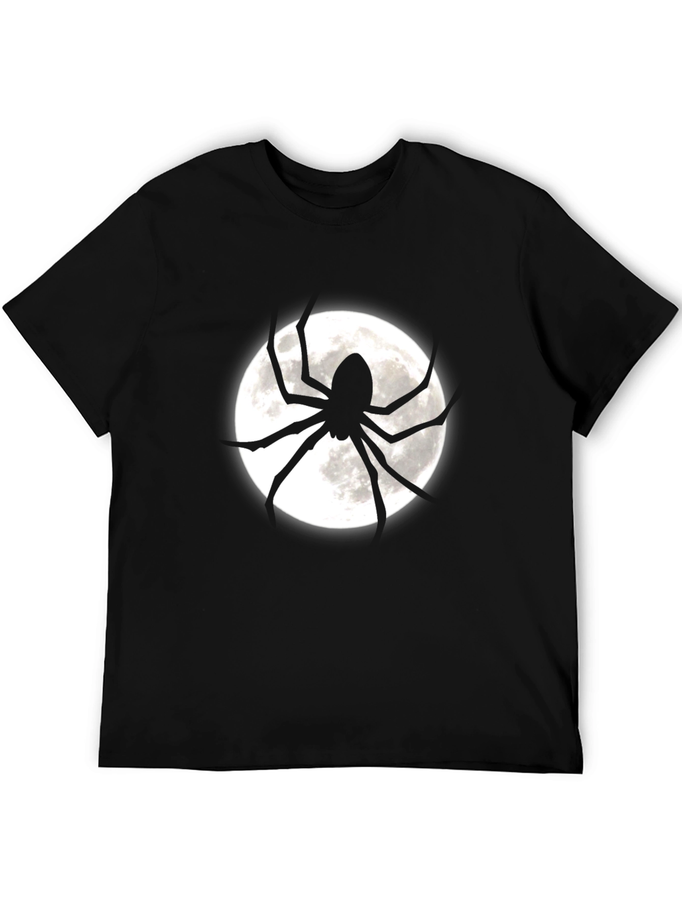 Spider Moon Graphic Tee - Halloween