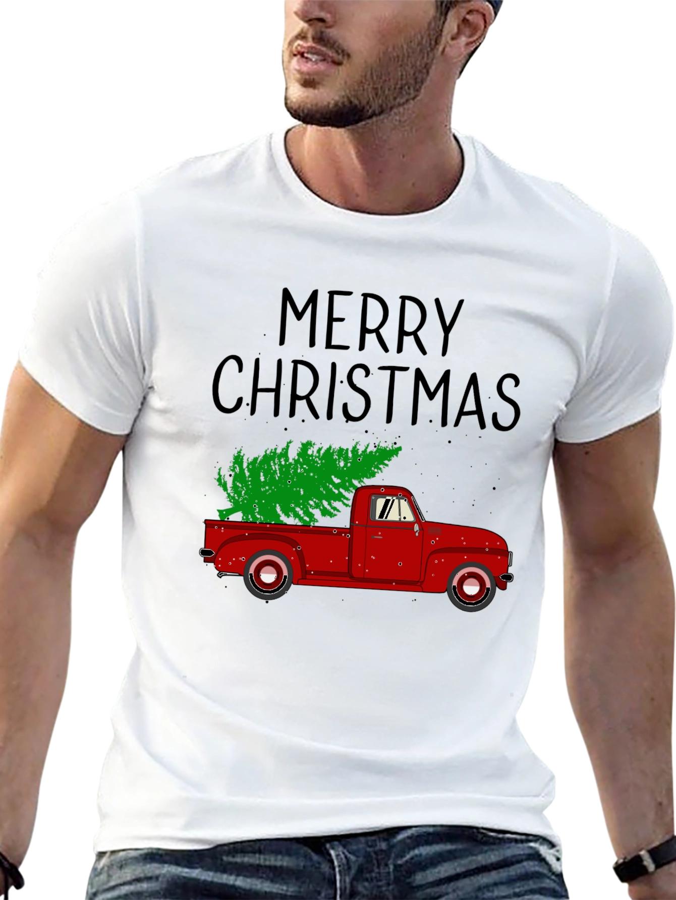 Merry Christmas Truck T-Shirt