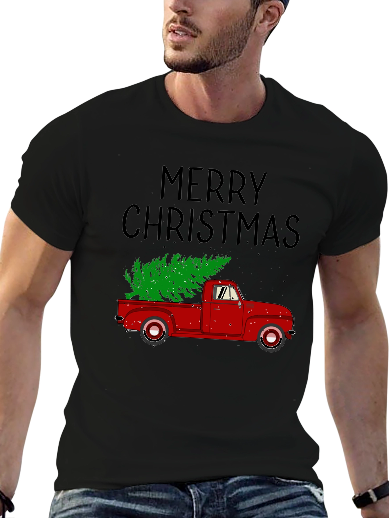 Merry Christmas Truck T-Shirt