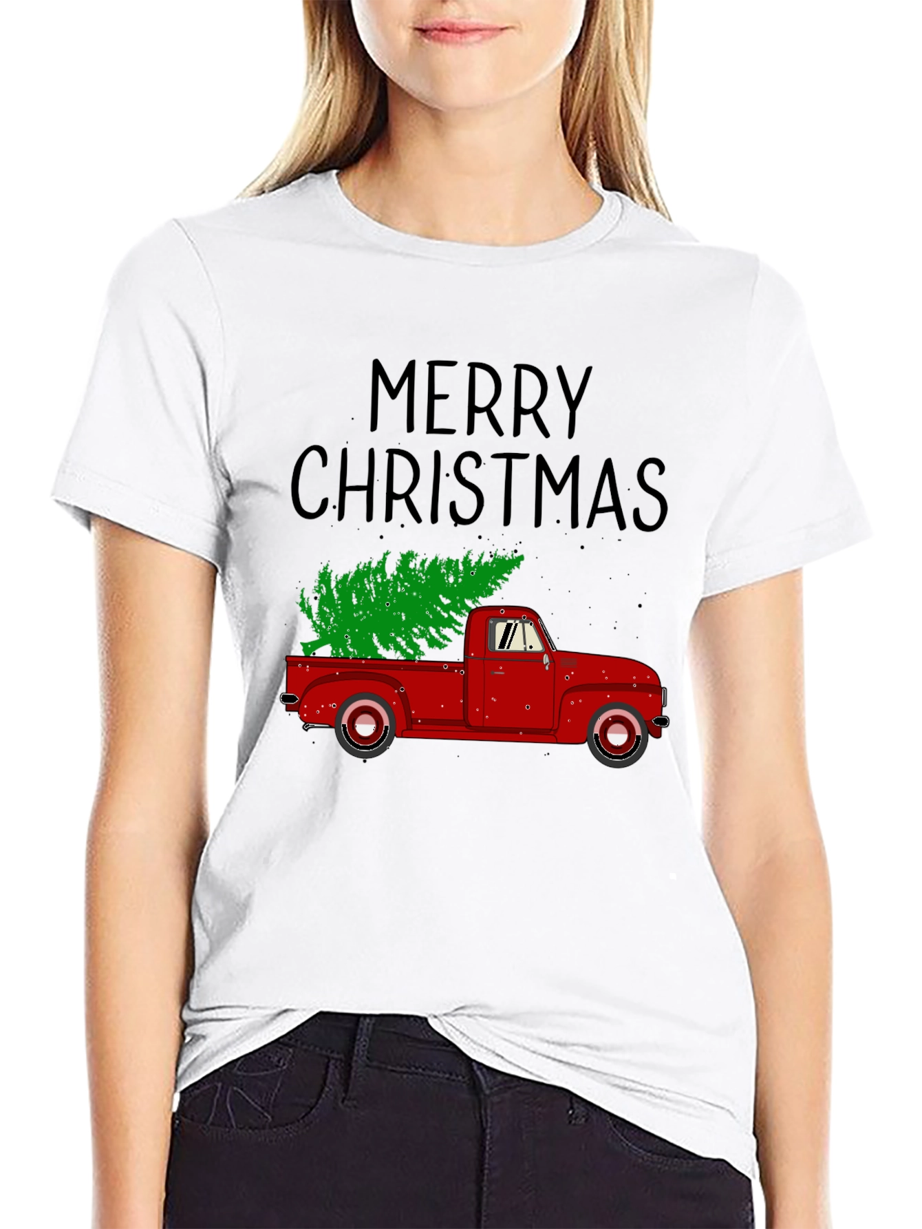 Merry Christmas Truck T-Shirt