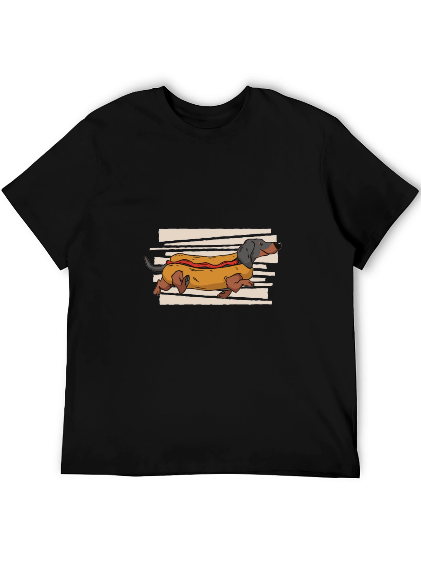 Hot Dog Dachshund Graphic Tee