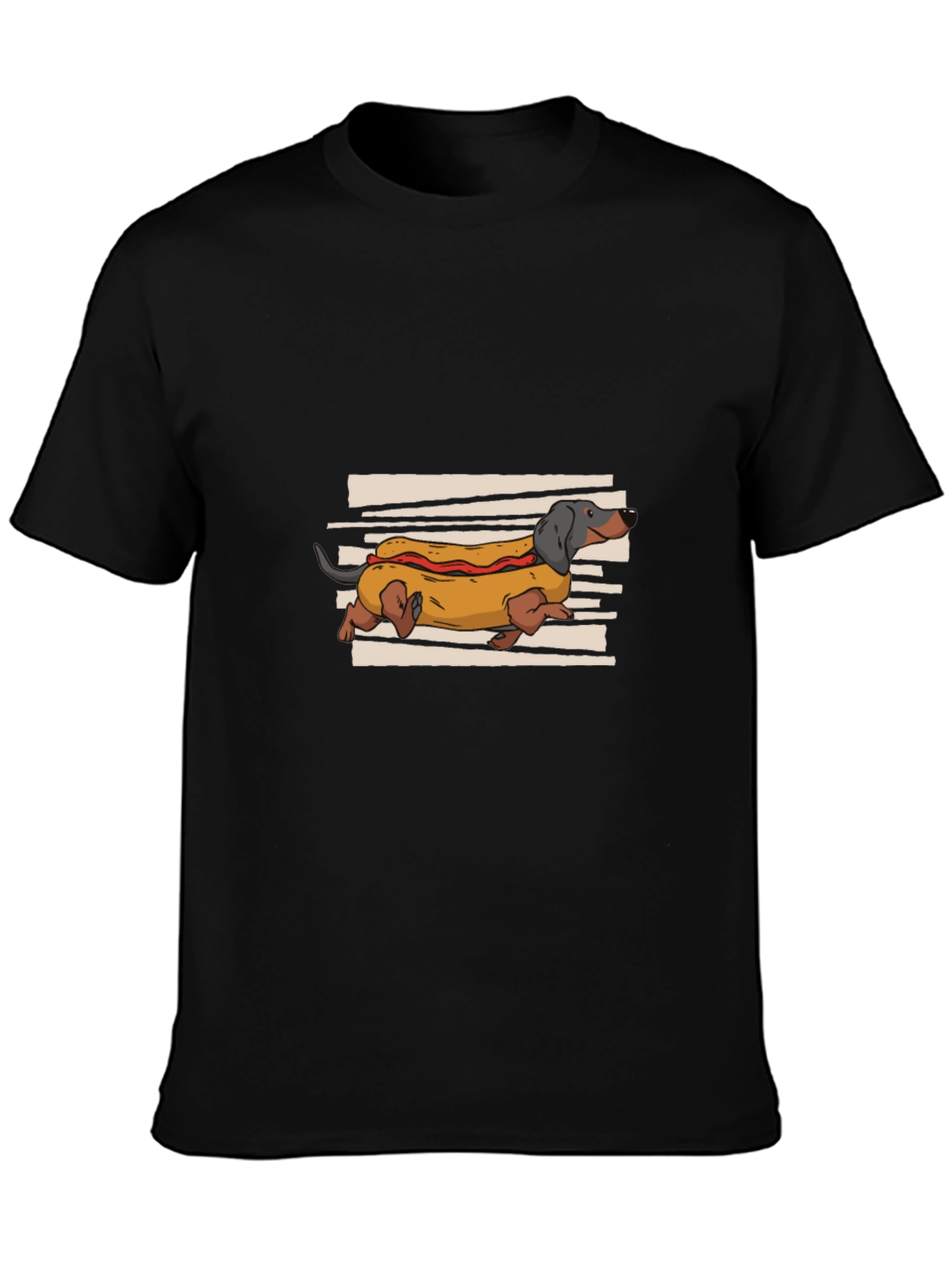 Hot Dog Dachshund Graphic Tee