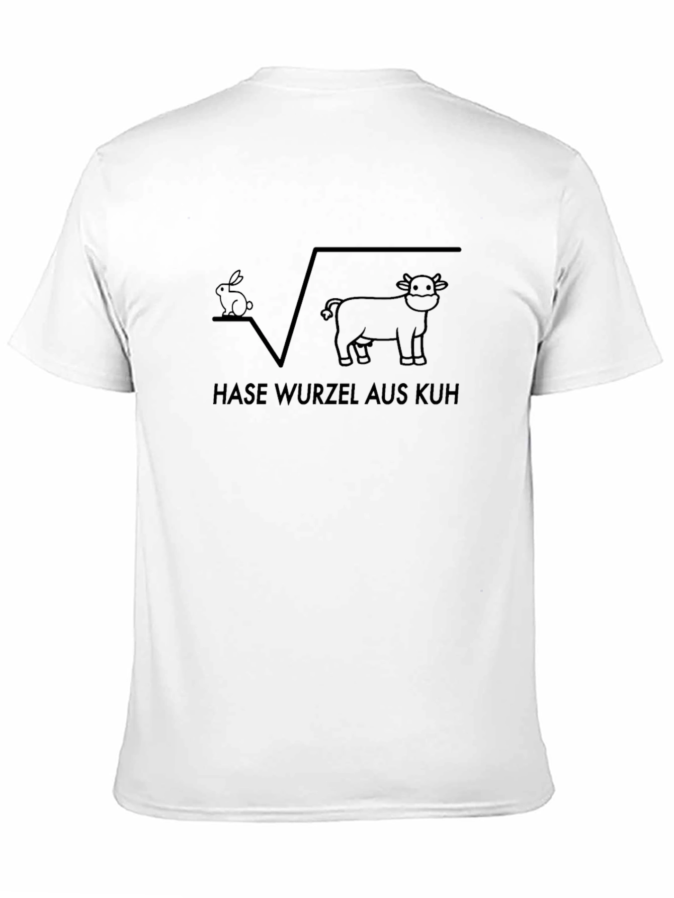 Hase Wurzel Aus Kuh Graphic T-Shirt