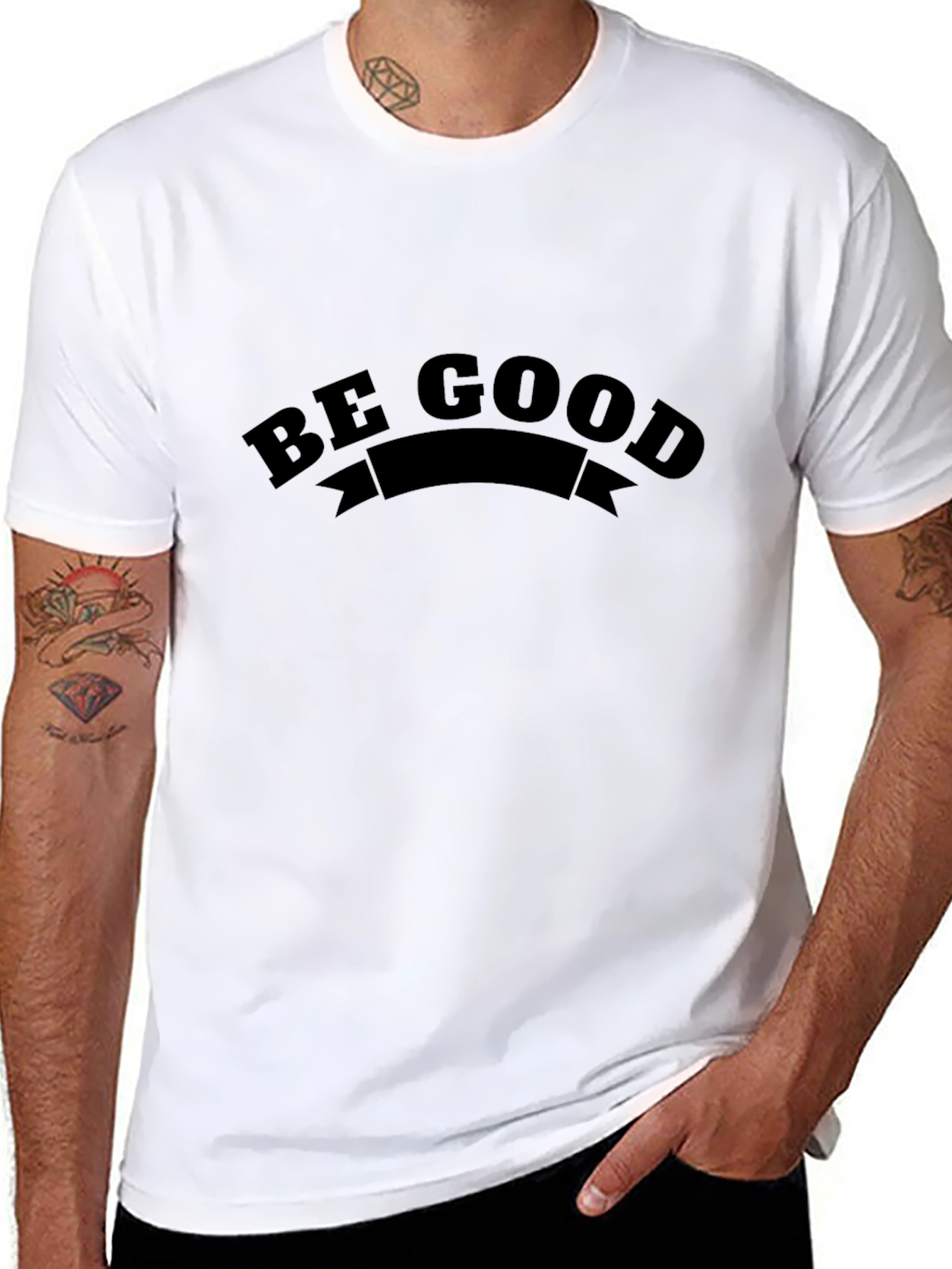 Be Good Graphic T-Shirt - Menswear Classic Tee