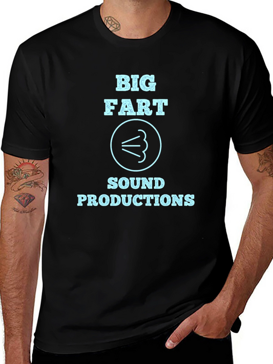 Big Fart Sound Productions Black T-Shirt