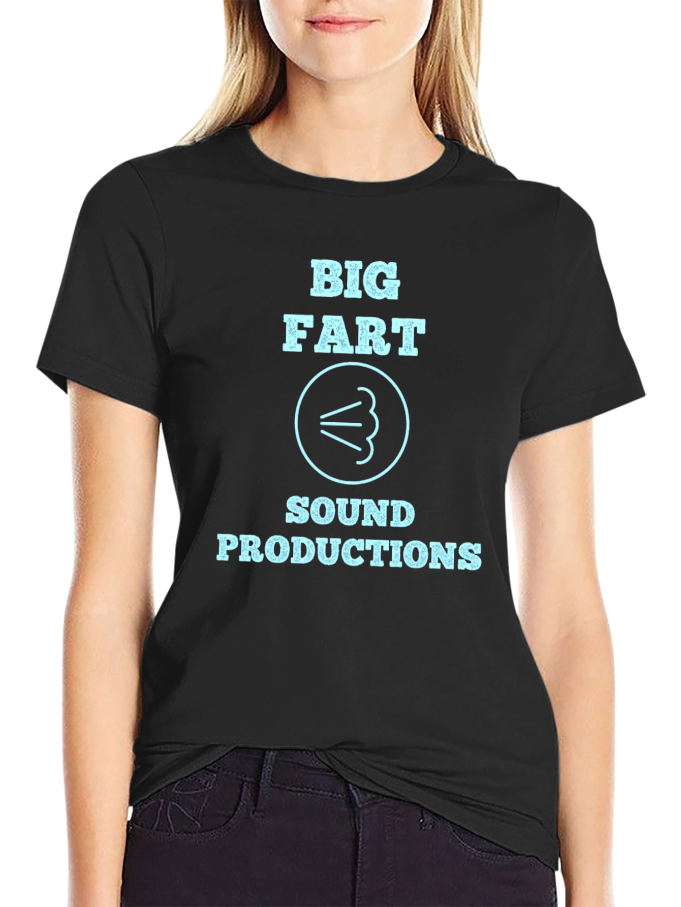 Big Fart Sound Productions Black T-Shirt