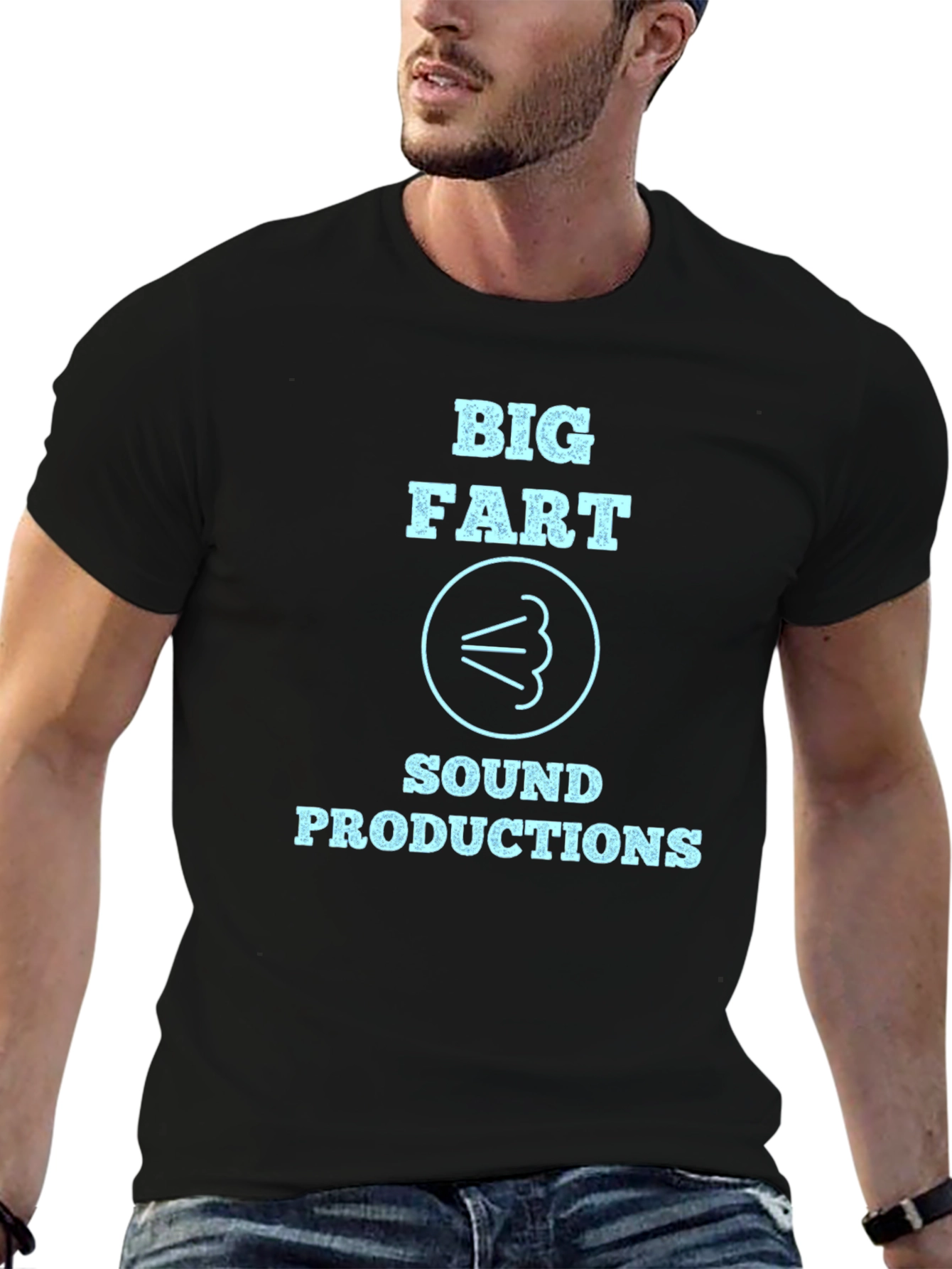 Big Fart Sound Productions Black T-Shirt