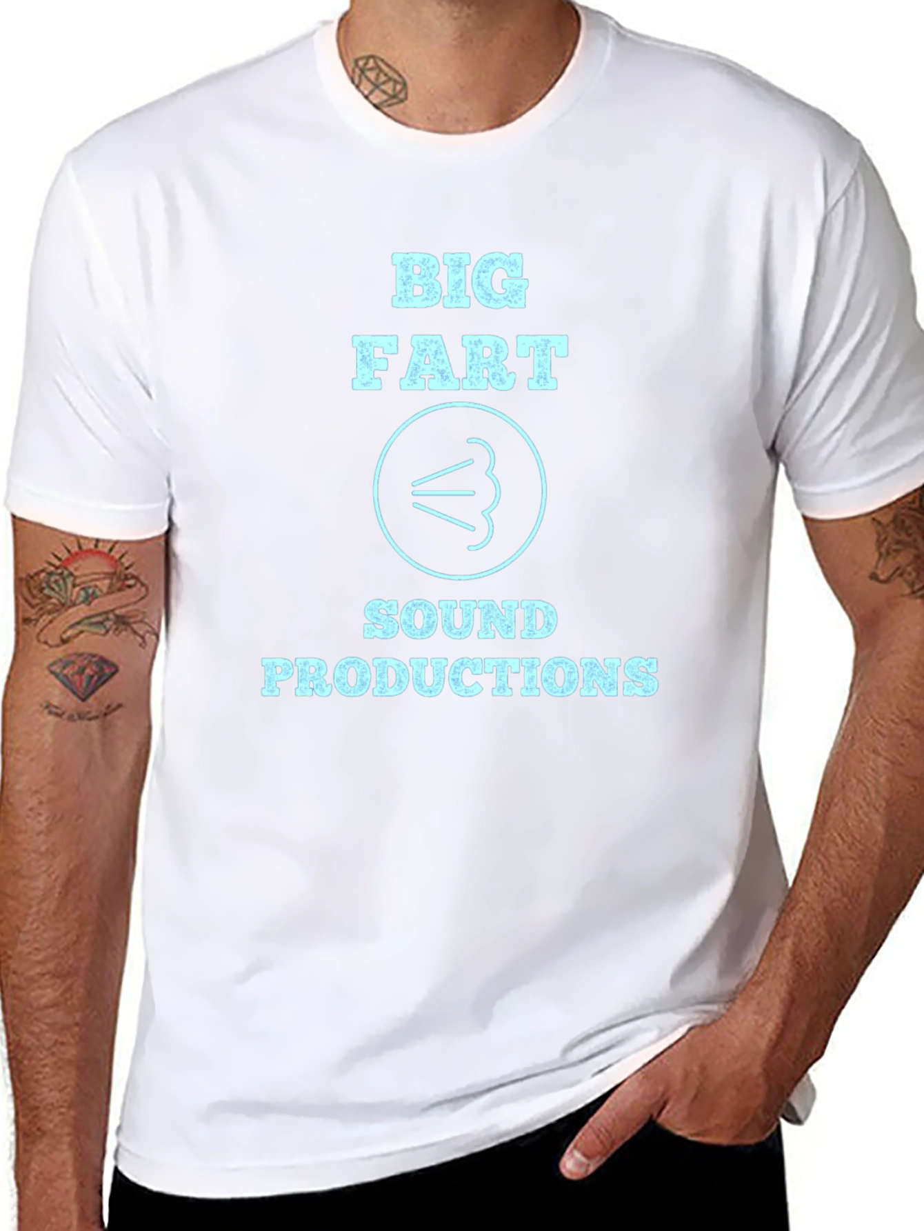 Big Fart Sound Productions Black T-Shirt
