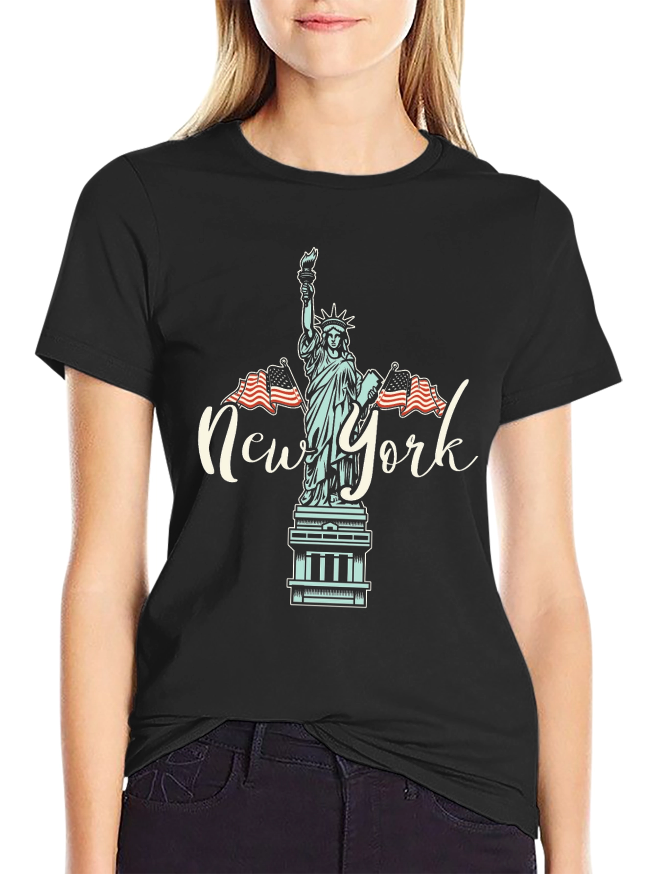 Statue of Liberty New York City Graphic Tee