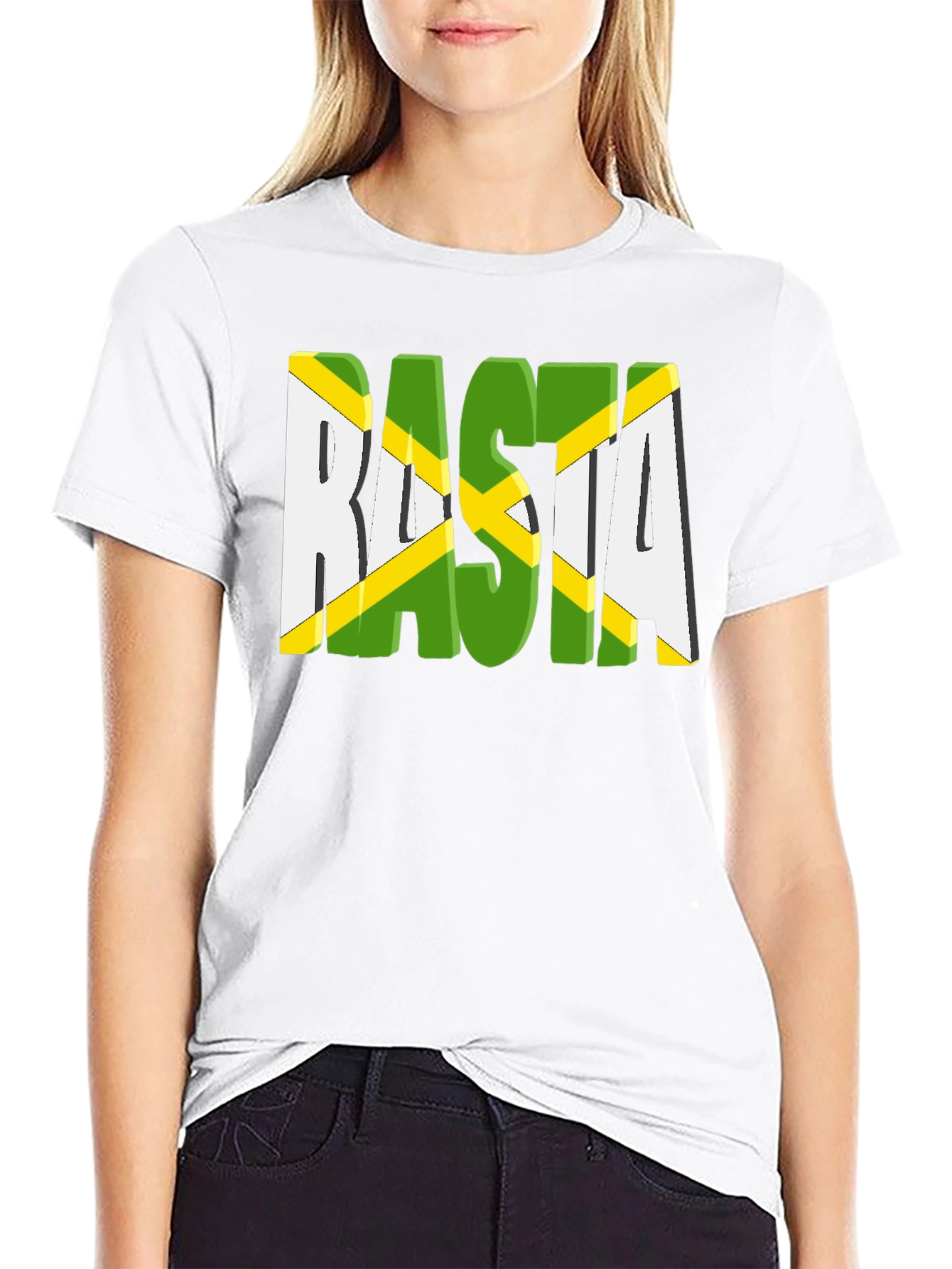 Rasta T-Shirt - Jamaica Inspired Graphic Tee