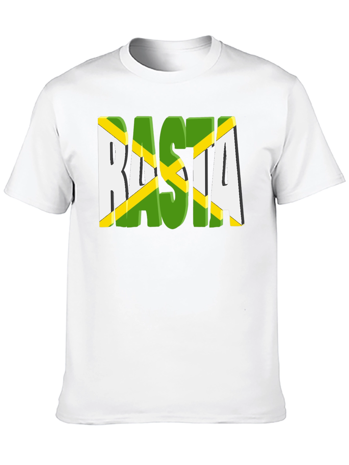 Rasta T-Shirt - Jamaica Inspired Graphic Tee