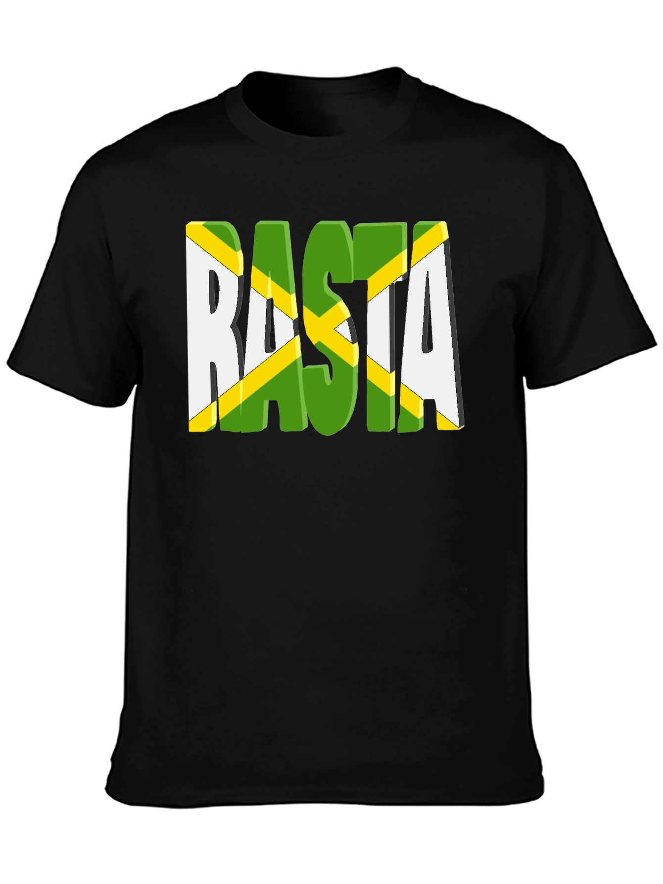 Rasta T-Shirt - Jamaica Inspired Graphic Tee