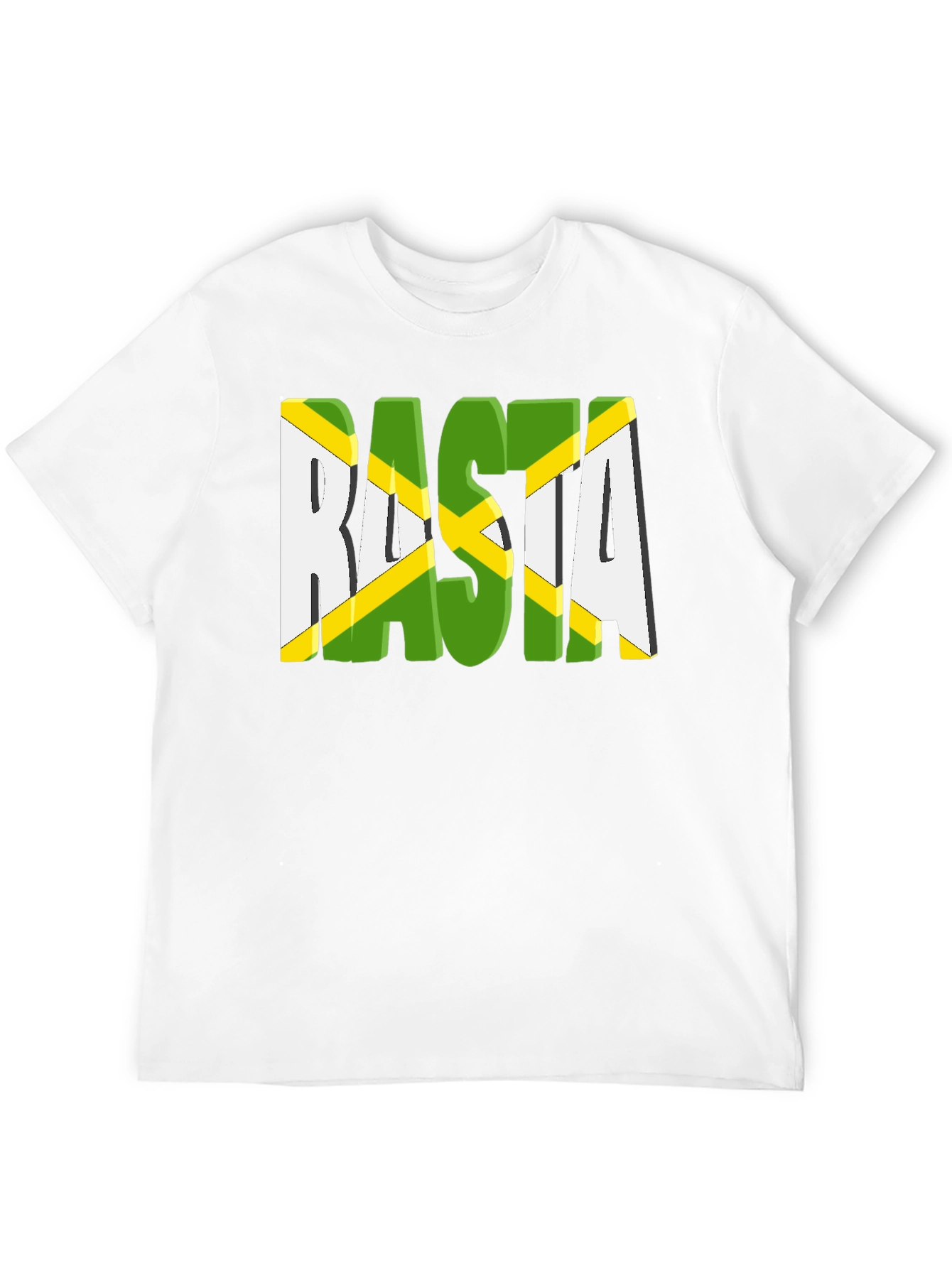 Rasta T-Shirt - Jamaica Inspired Graphic Tee