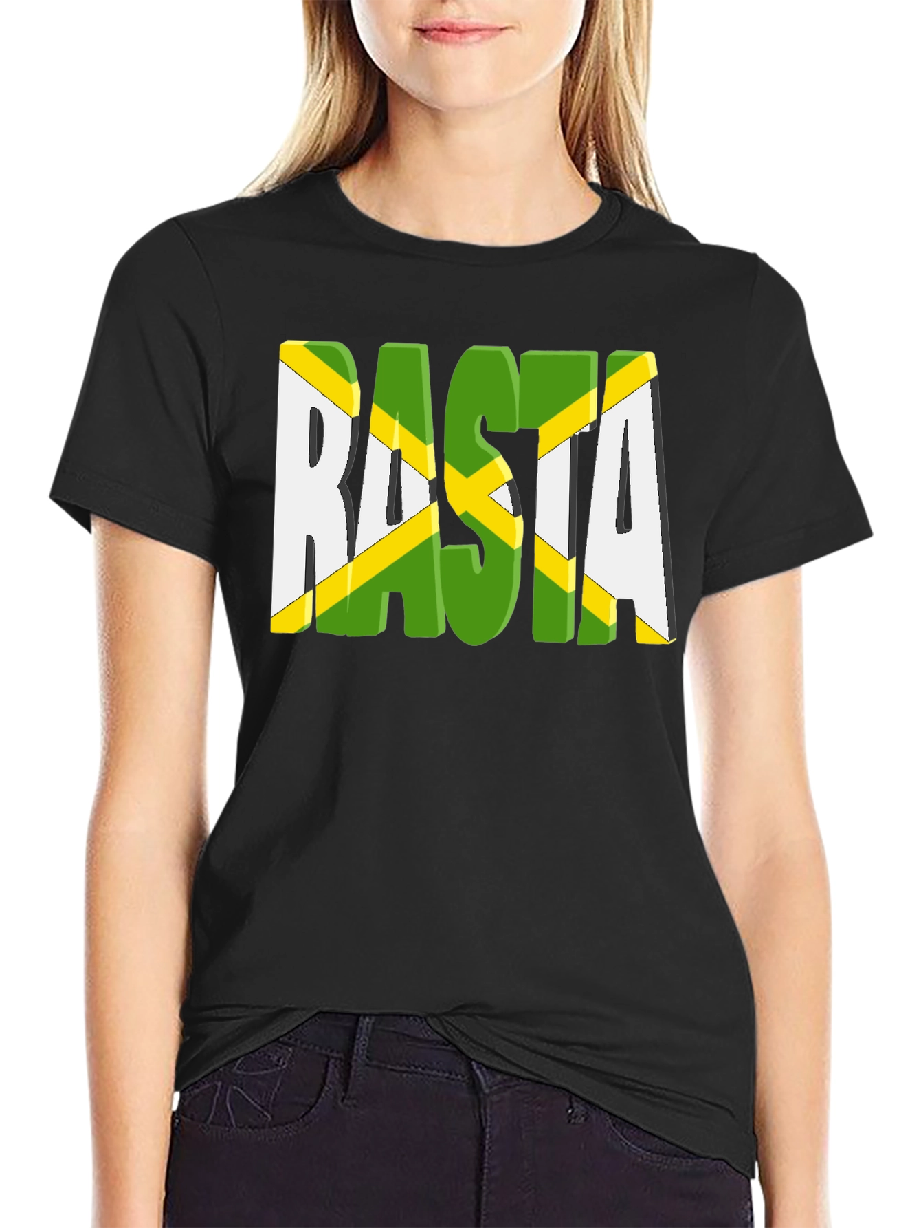 Rasta T-Shirt - Jamaica Inspired Graphic Tee