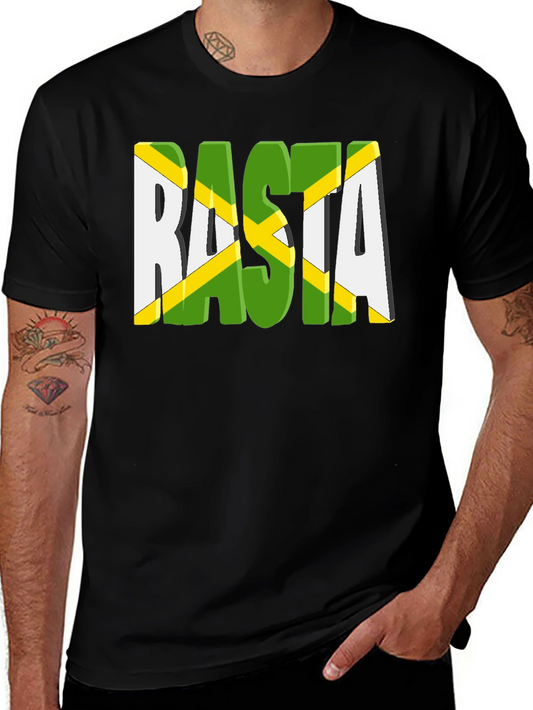 Rasta T-Shirt - Jamaica Inspired Graphic Tee