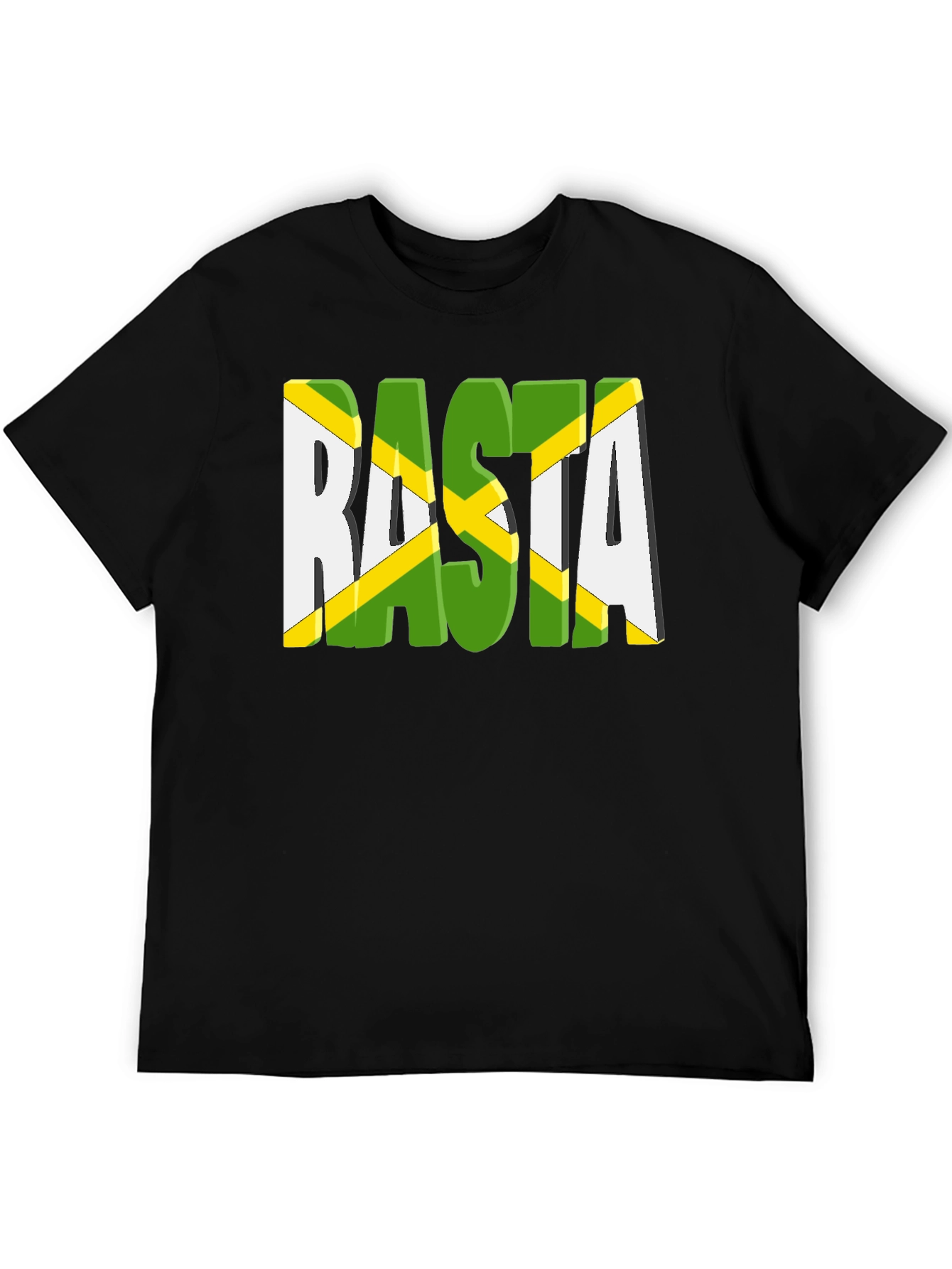 Rasta T-Shirt - Jamaica Inspired Graphic Tee