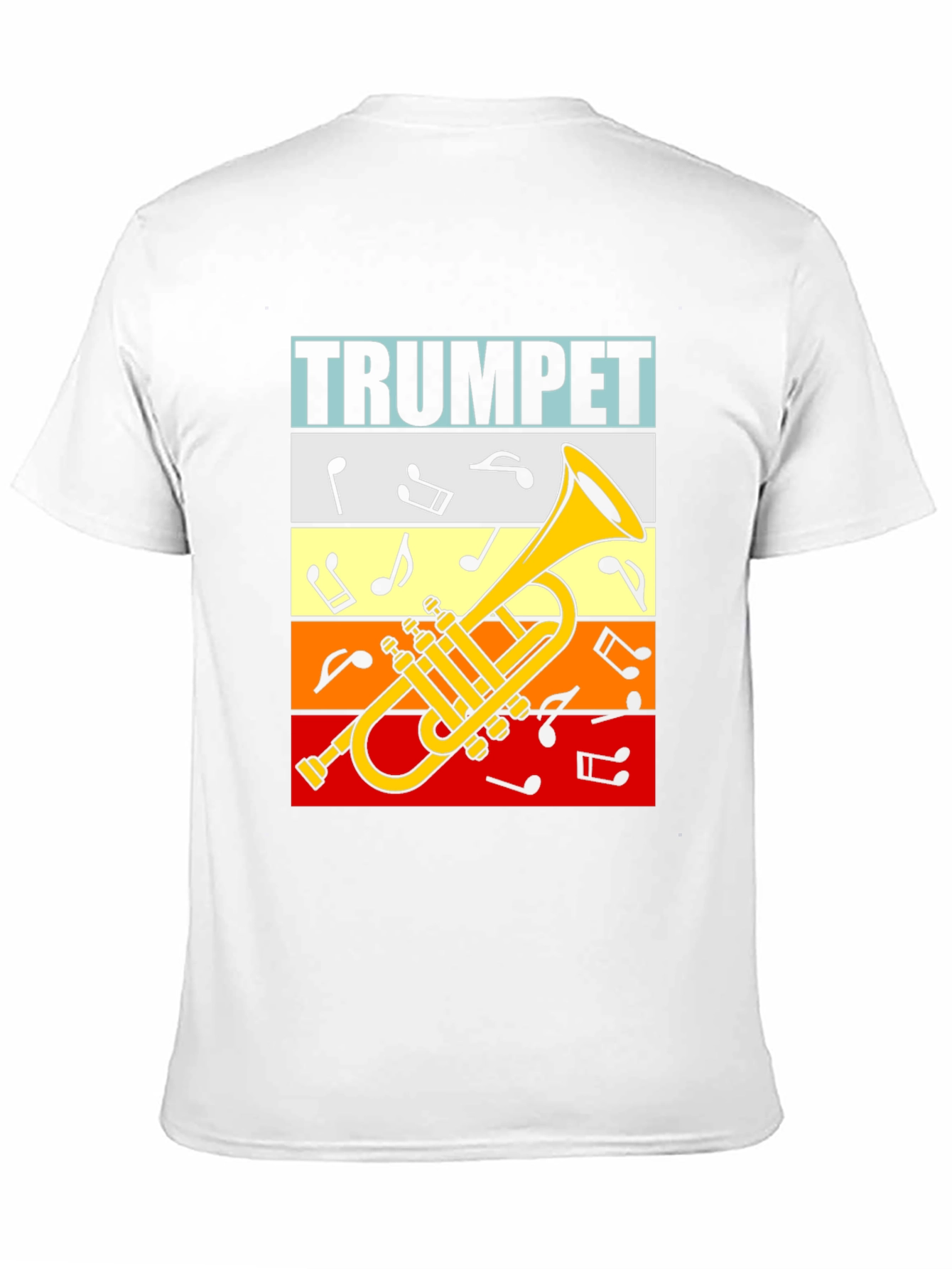 Trumpet Graphic Tee - Music Lover T-Shirt