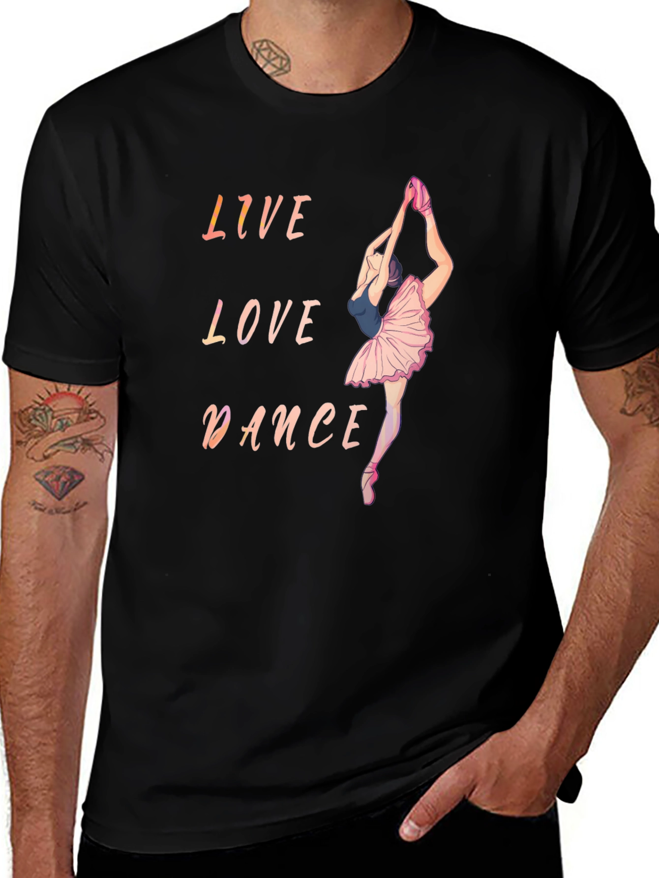 Live Love Dance Ballet T-Shirt