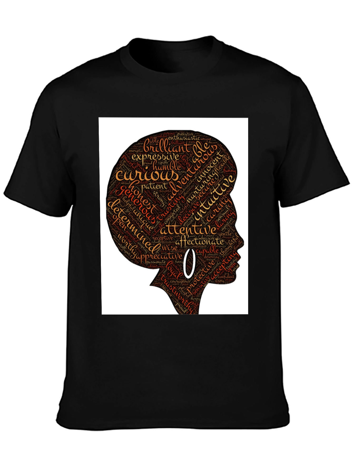 Empowered Woman Word Art T-Shirt