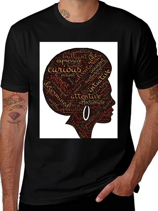 Empowered Woman Word Art T-Shirt