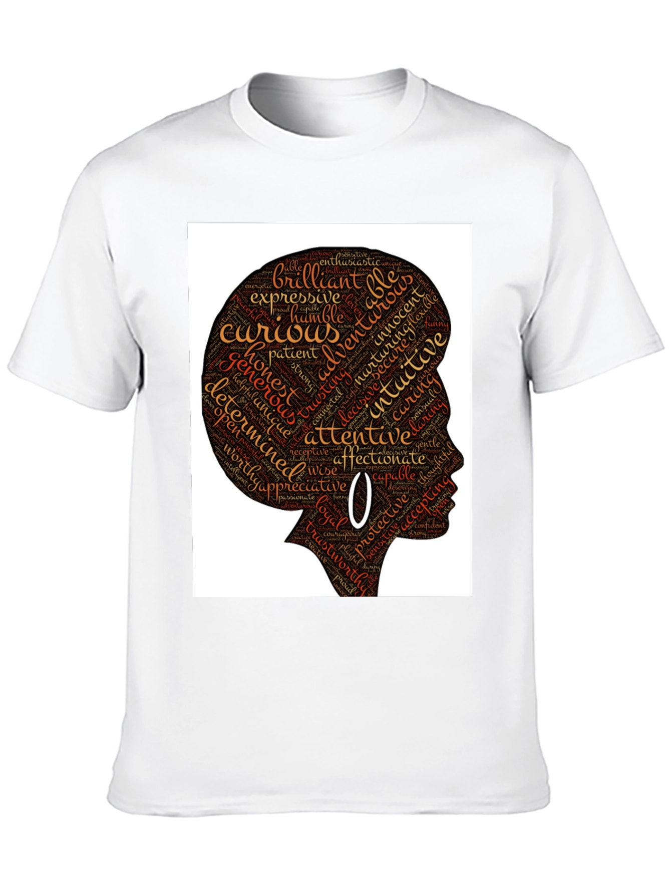 Empowered Woman Word Art T-Shirt
