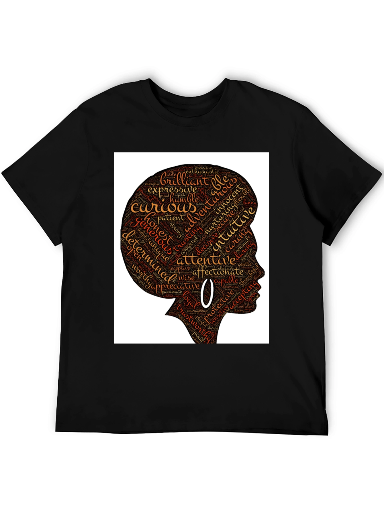 Empowered Woman Word Art T-Shirt