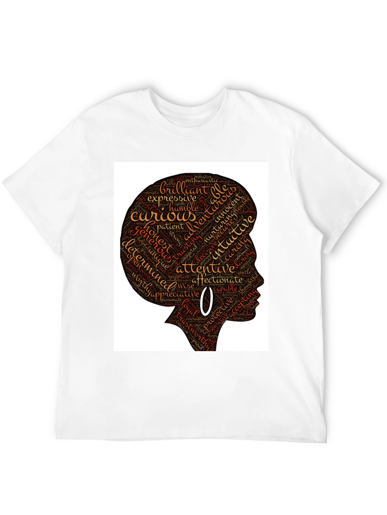 Empowered Woman Word Art T-Shirt