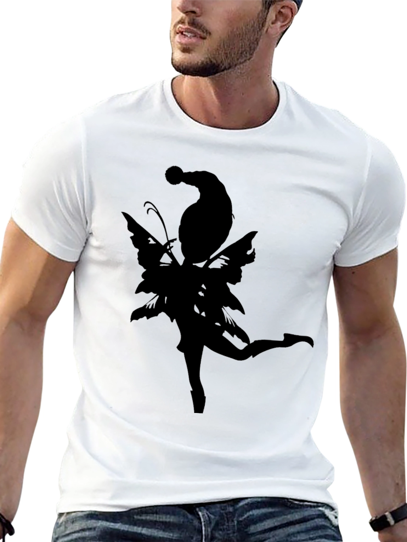 Silhouette Fairy Holiday T-Shirt