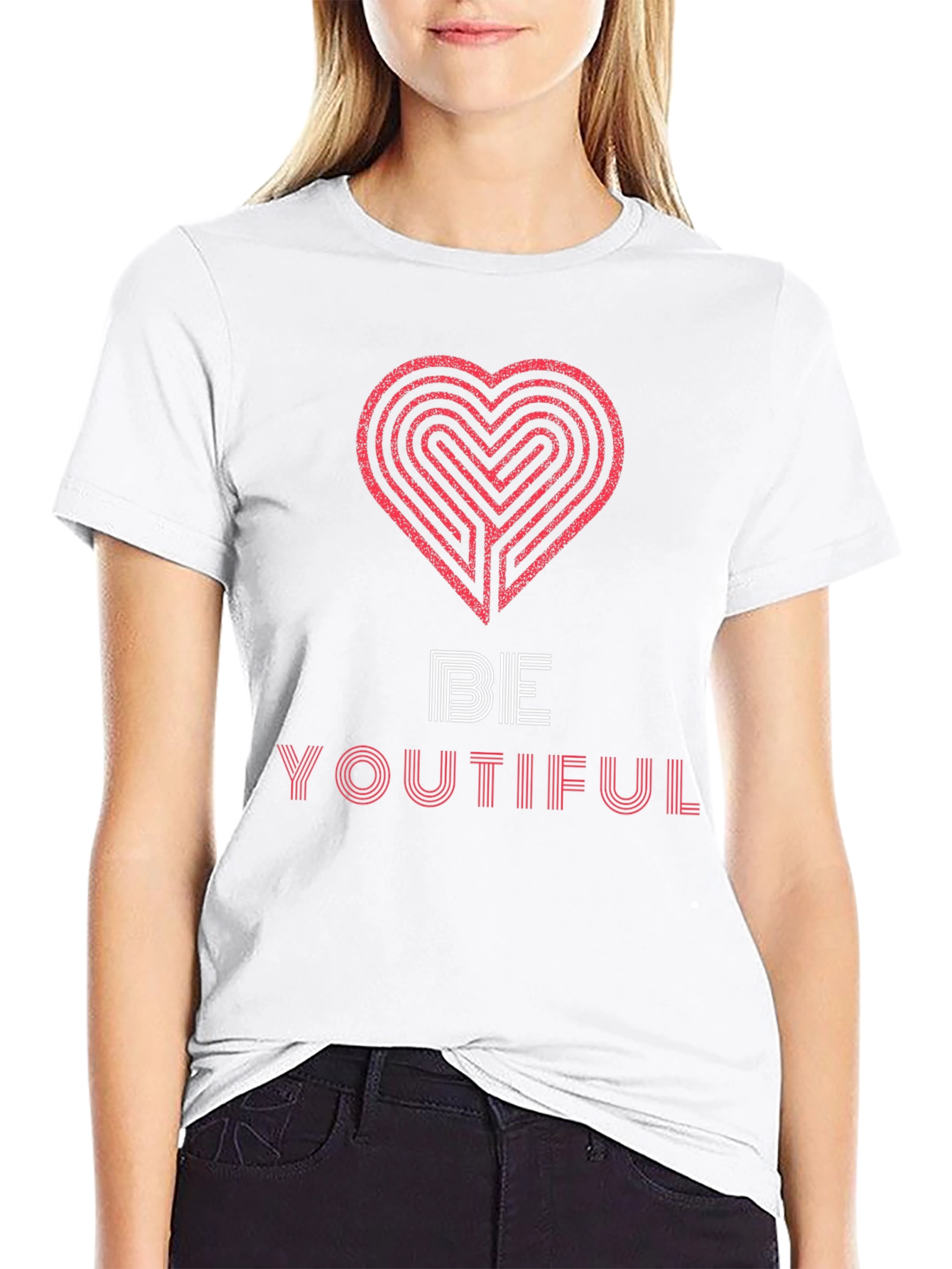 Be Youthful Black T-Shirt