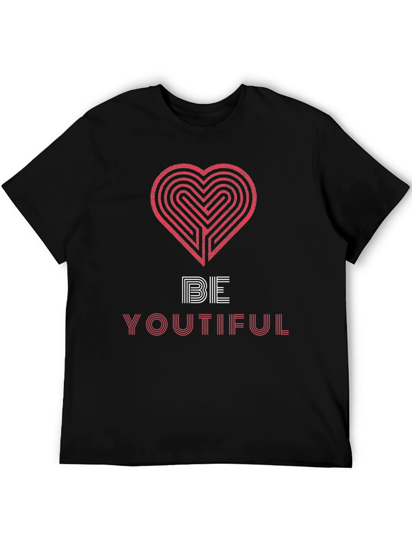 Be Youthful Black T-Shirt