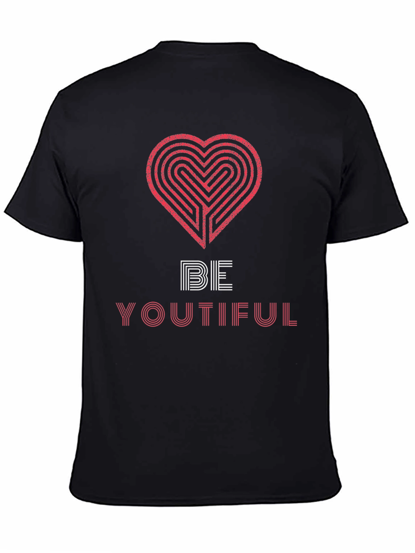 Be Youthful Black T-Shirt