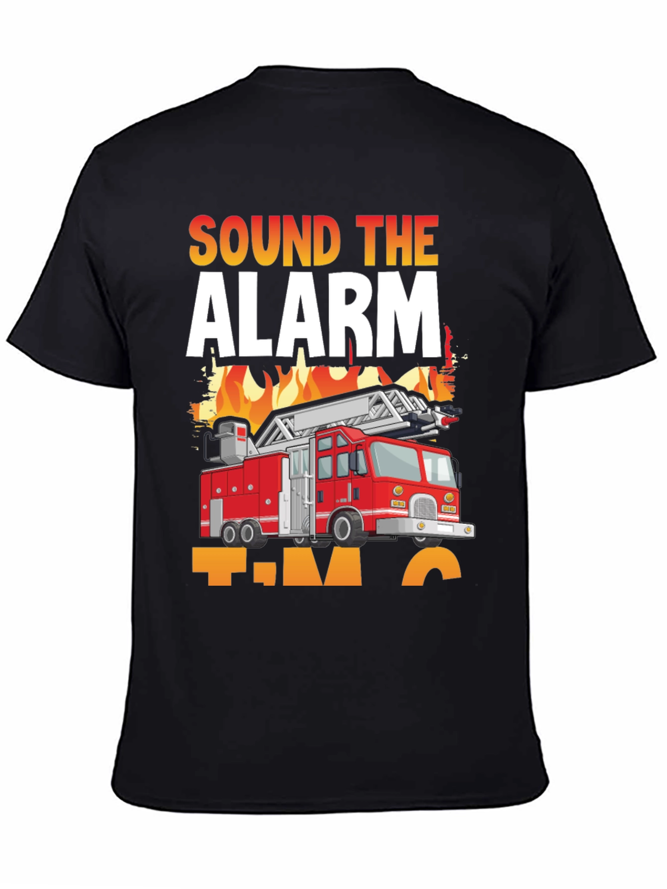 Sound the Alarm Fire Truck T-Shirt