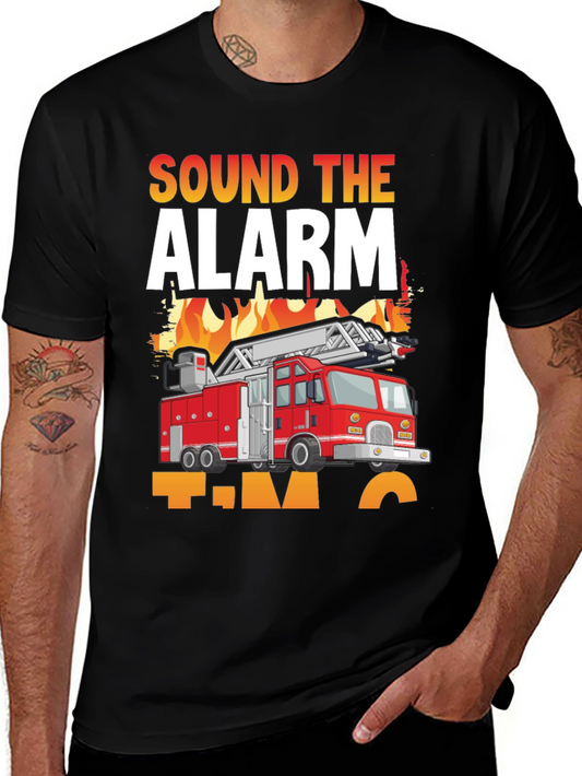 Sound the Alarm Fire Truck T-Shirt