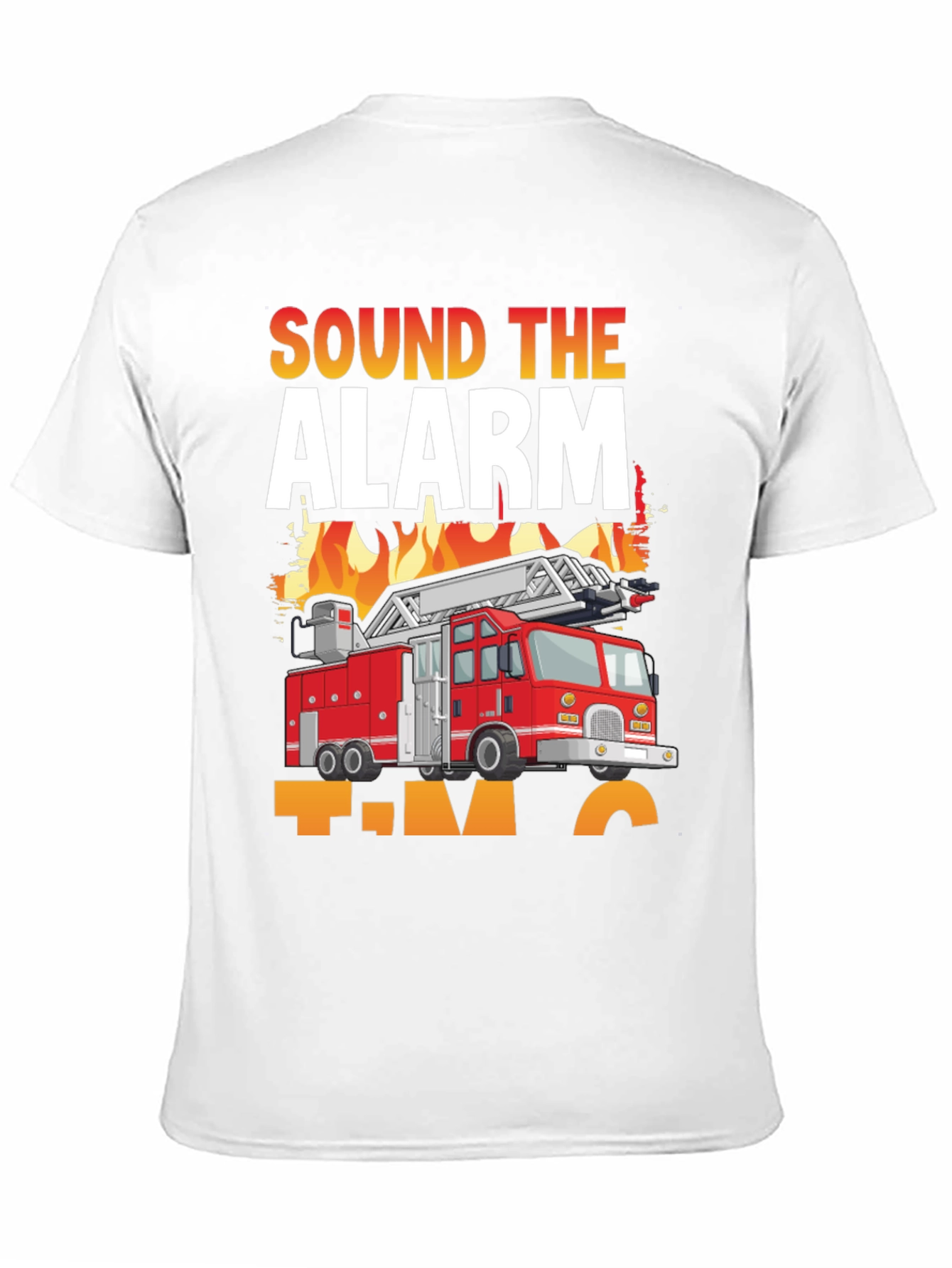 Sound the Alarm Fire Truck T-Shirt
