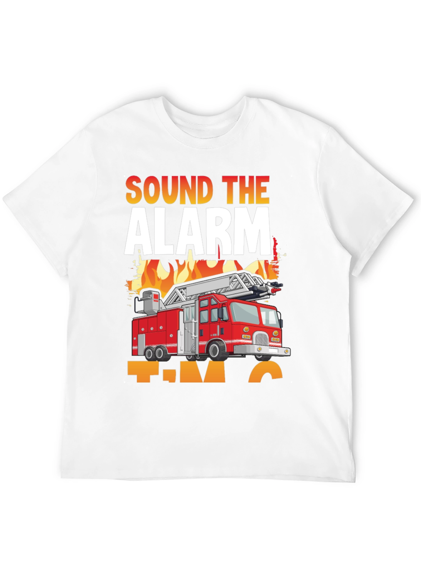 Sound the Alarm Fire Truck T-Shirt