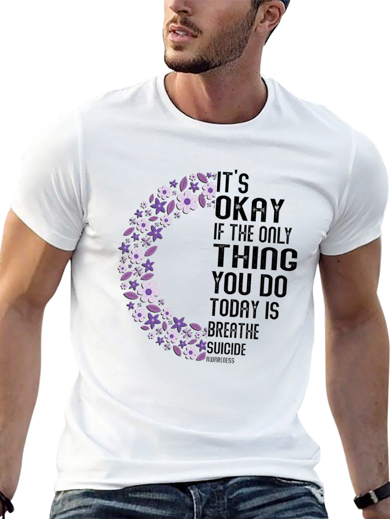Its Okay T-Shirt Suicide Awareness
