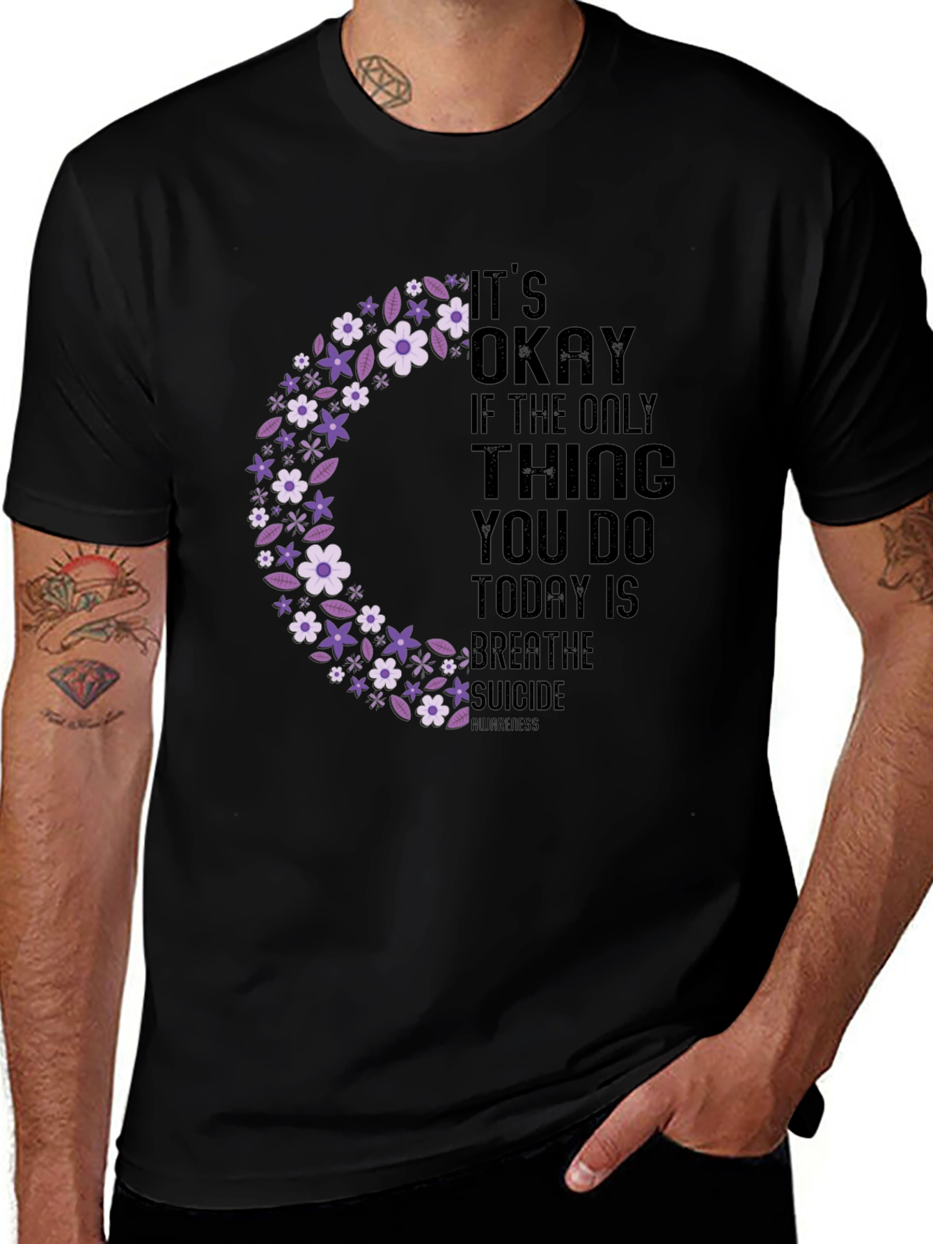 Its Okay T-Shirt Suicide Awareness