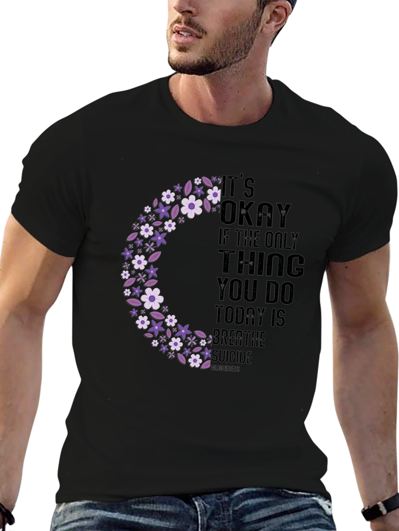 Its Okay T-Shirt Suicide Awareness