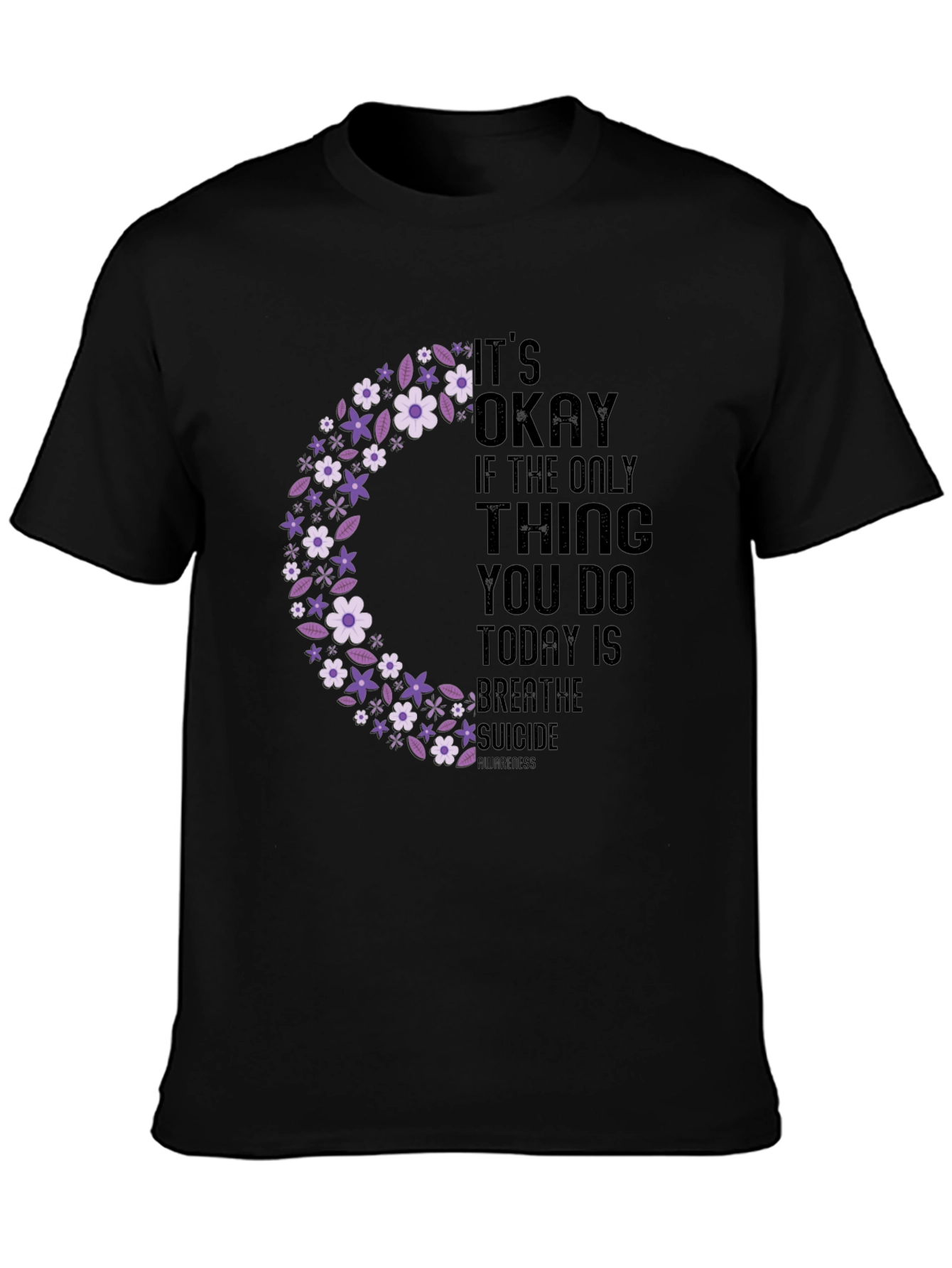 Its Okay T-Shirt Suicide Awareness