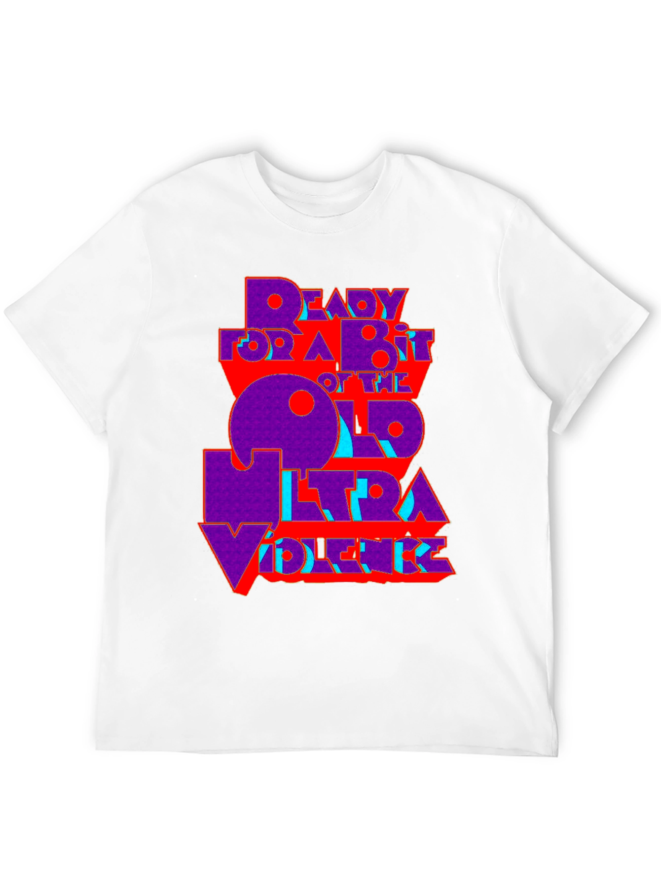 Ultra Violence Graphic Tee - Bold Design!