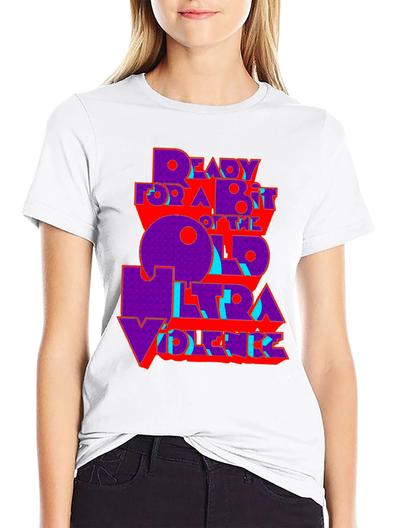 Ultra Violence Graphic Tee - Bold Design!