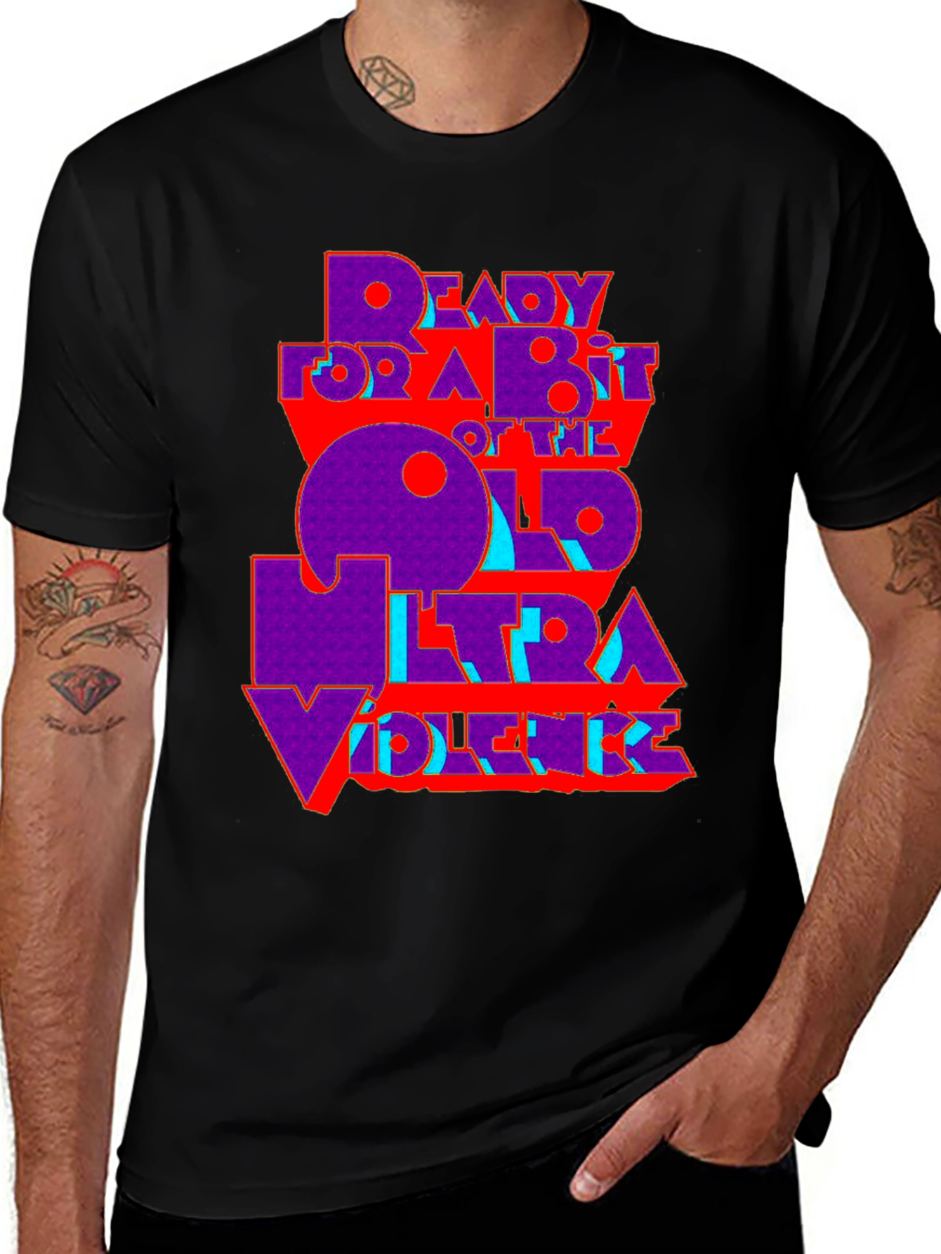 Ultra Violence Graphic Tee - Bold Design!
