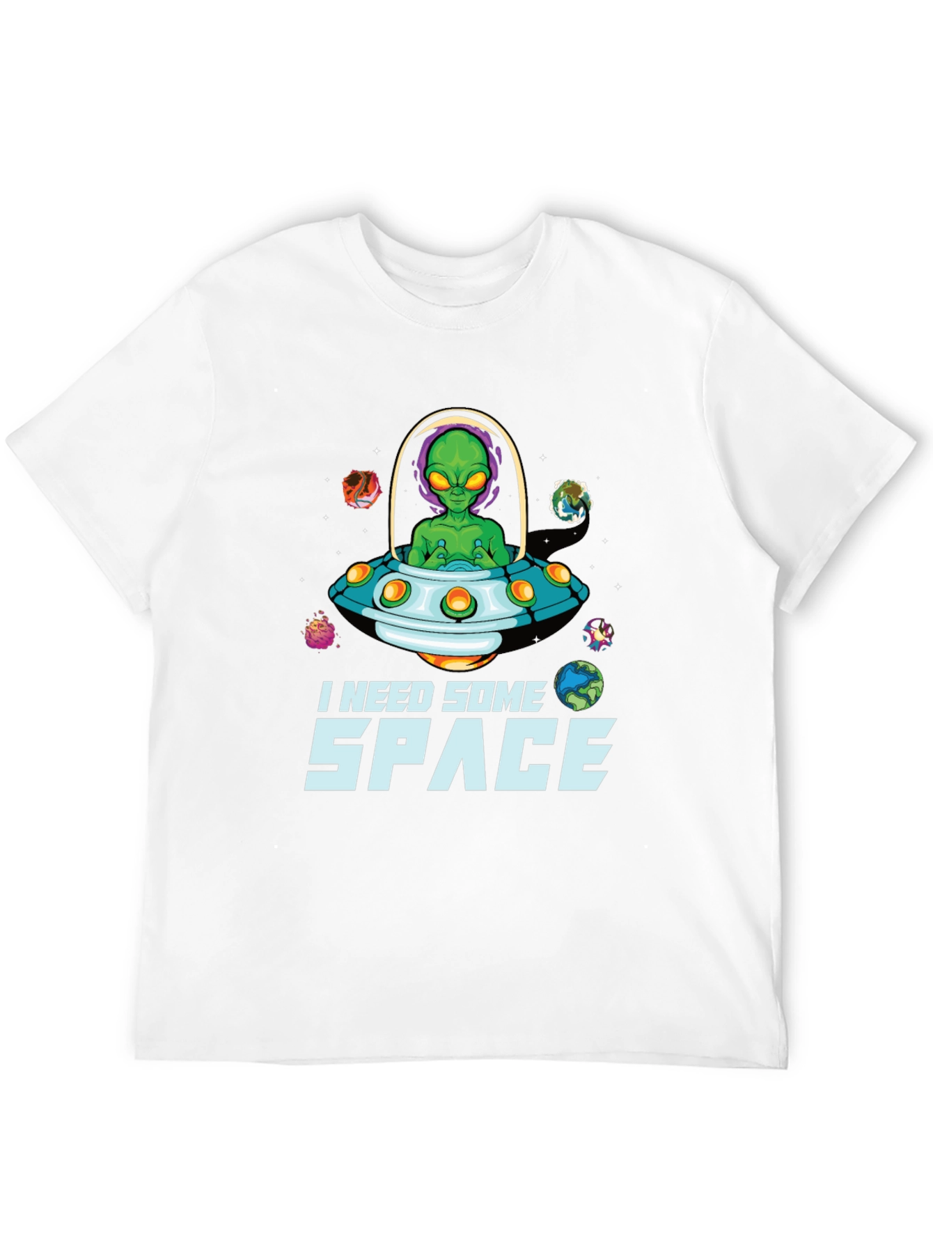 I Need Some Space Alien UFO T-Shirt