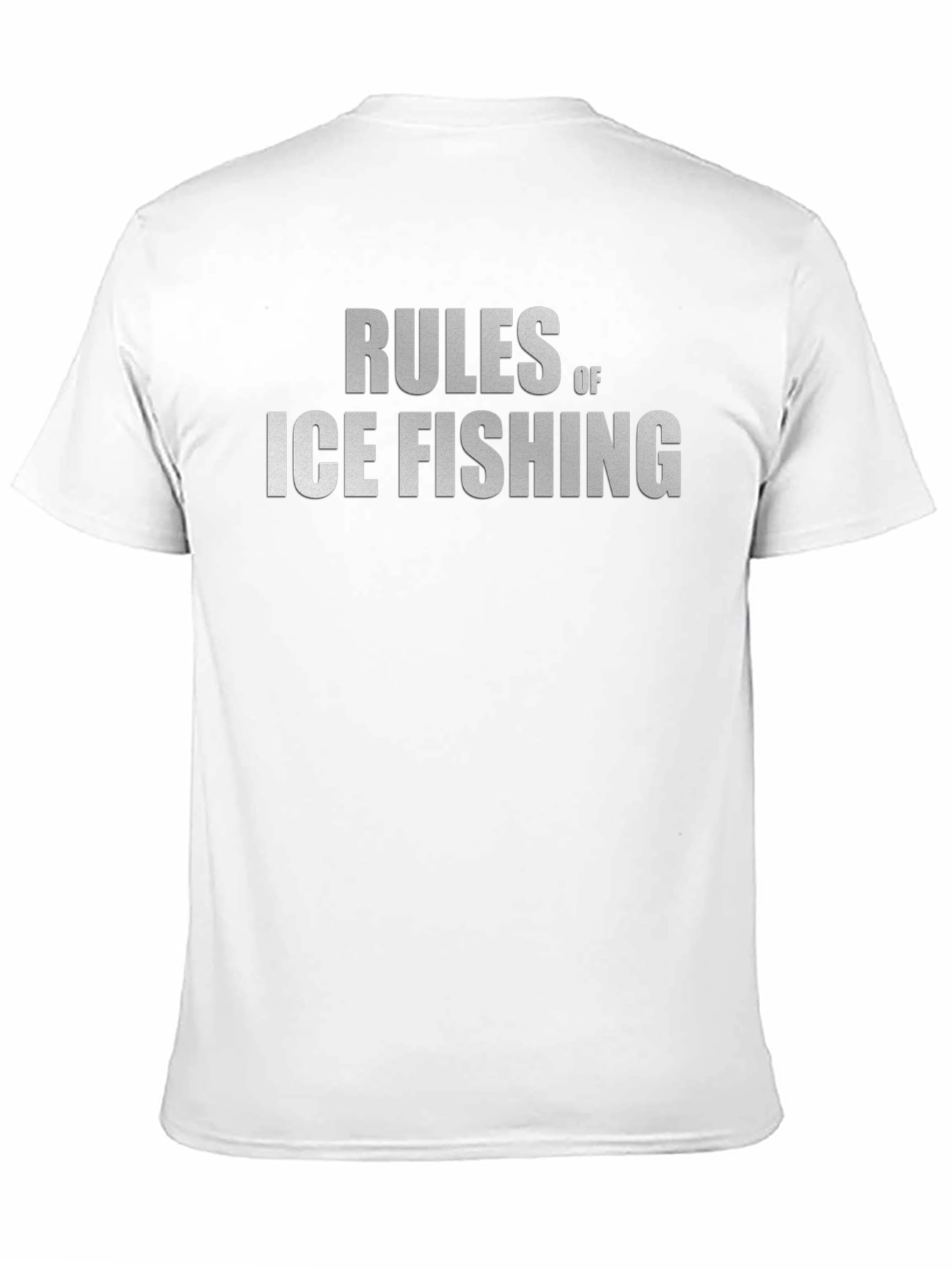 Rules of Ice Fishing Graphic Tee