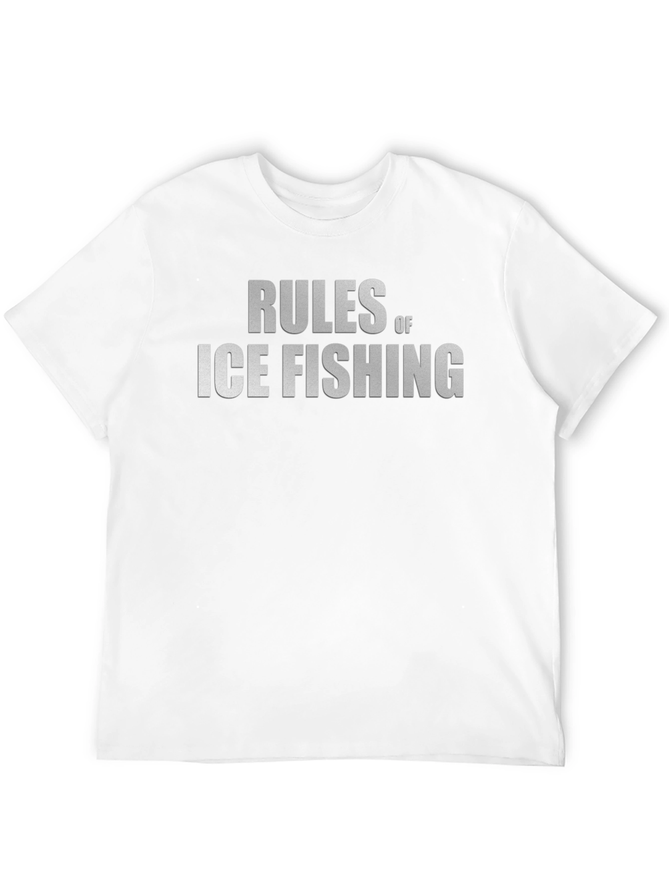 Rules of Ice Fishing Graphic Tee