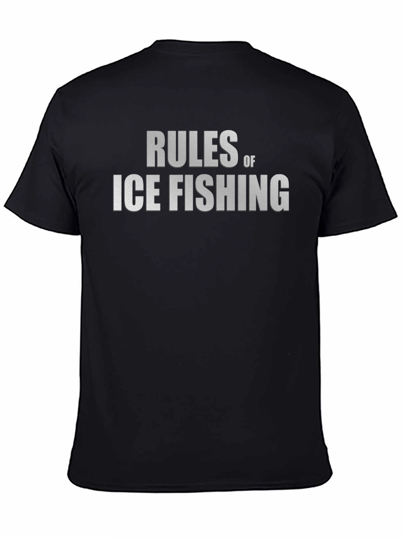 Rules of Ice Fishing Graphic Tee